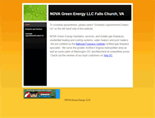 Tablet Screenshot of novagreenenergyllc.com